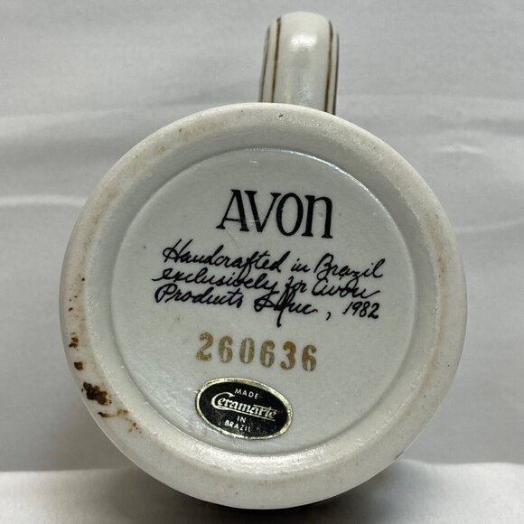 Avon Mini Beer Stein 5" Handcrafted Exclusive Classic Car Mug 260636 Brazil 1982 - Picture 6 of 7